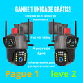 Câmera Dupla 5g Wi-Fi Full HD 1480p A prova de Água + Cartão de Memória 32gb de Brinde HOJE