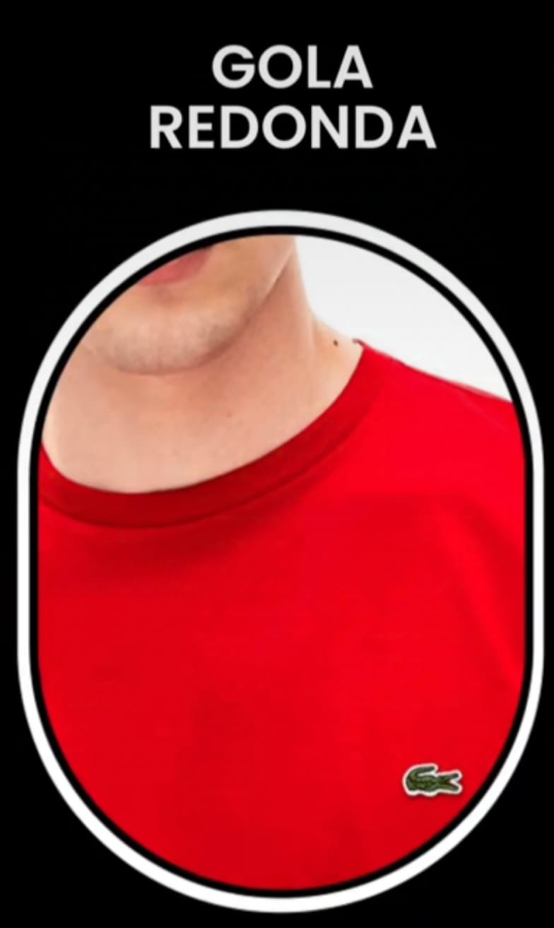05 Camisas Lacoste - Compre 1 Leve 5 + Brinde 3 Cuecas OFERTA SOMENTE HOJE