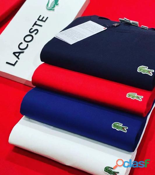 05 Camisas Lacoste - Compre 1 Leve 5 + Brinde 3 Cuecas OFERTA SOMENTE HOJE