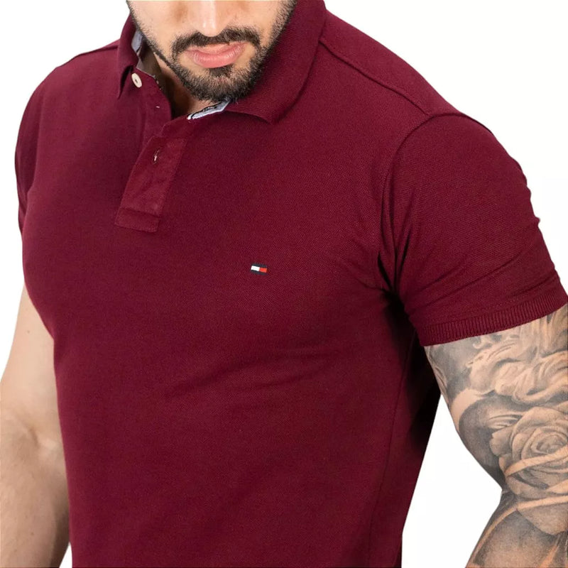 KIT 05 POLO TOMMY 100% ORIGINAL + RÉLOGIO DE BRINDE SÓ HOJE